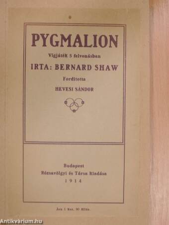 Pygmalion