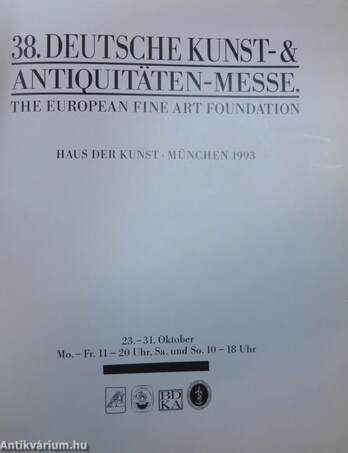 38. Deutsche Kunst- & Antiquitäten-messe