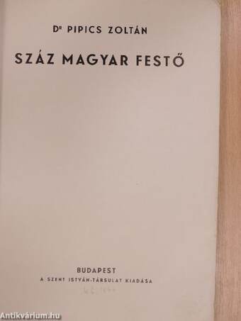 Száz magyar festő