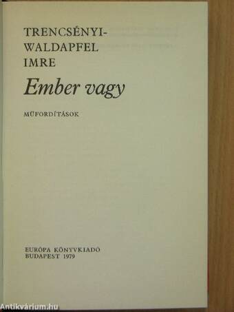 Ember vagy