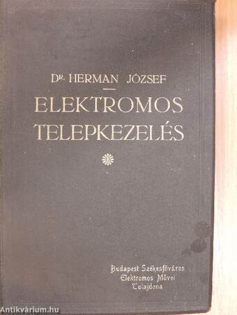 Elektromos telepkezelés I-III.