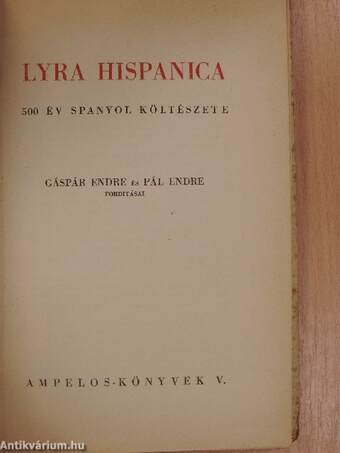 Lyra hispanica