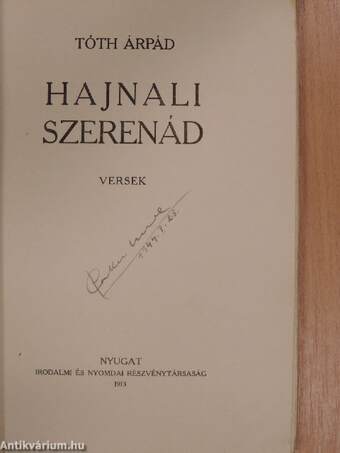 Hajnali szerenád