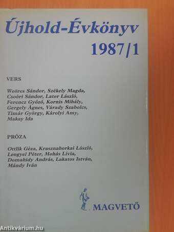 Újhold-Évkönyv 1987/1-2.