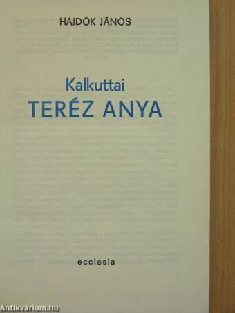 Kalkuttai Teréz Anya