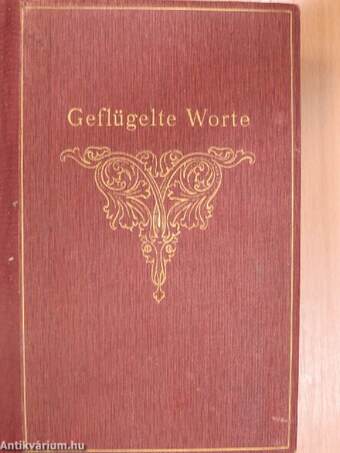 Geflügelte Worte