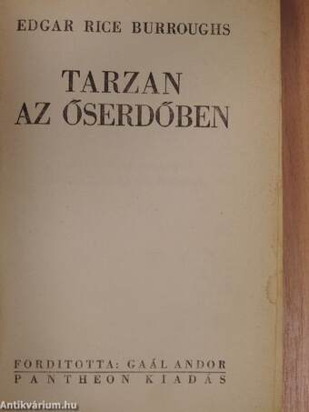 Tarzan az őserdőben