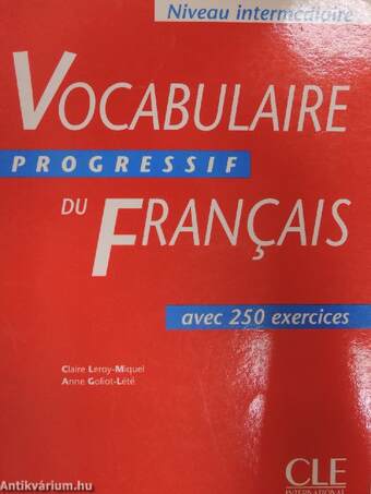 Vocabulaire progressif du Francais - Niveau intermédiaire