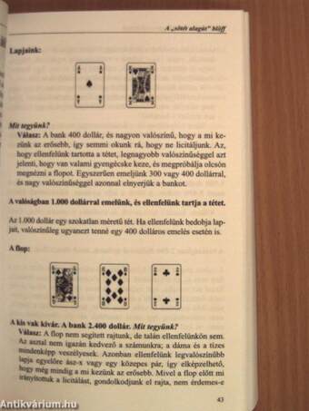 Hold 'em versenystratégia II.