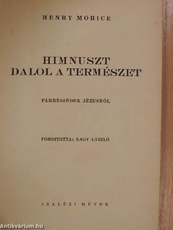 Himnuszt dalol a természet