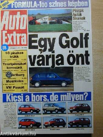 Autó Extra 1989. június-1990. december, Autó Extra különkiadás '90