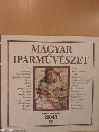 Magyar Iparművészet 2004/1-4.