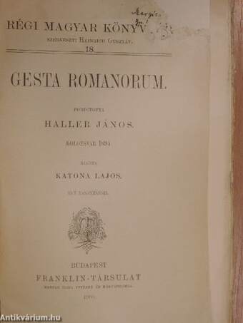 Gesta Romanorum