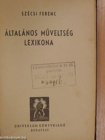 Általános műveltség lexikona