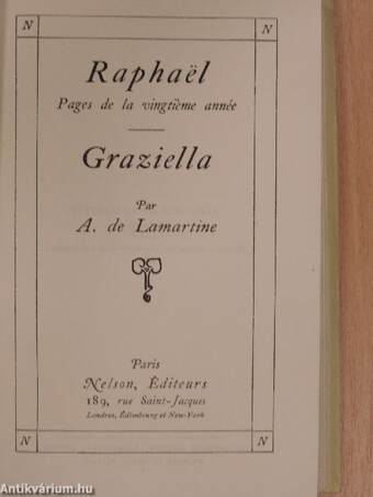 Raphaël/Graziella