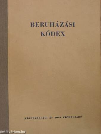 Beruházási kódex