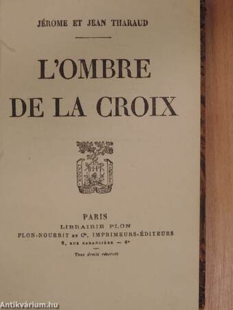 L'ombre de la Croix