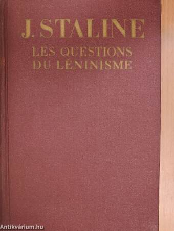 Les questions du léninisme