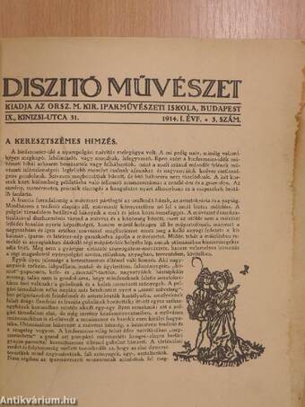 Diszitő művészet 1914/3.