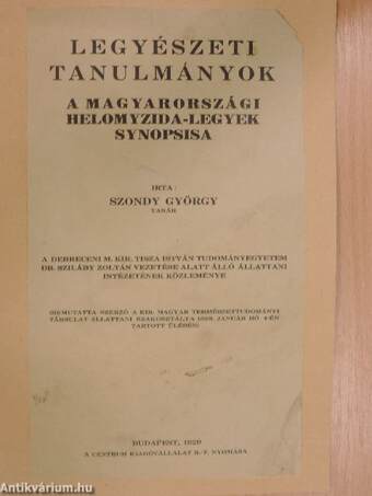A magyarországi Helomyzida-legyek synopsisa