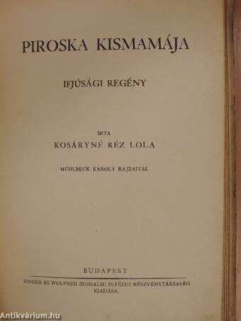 Piroska kismamája