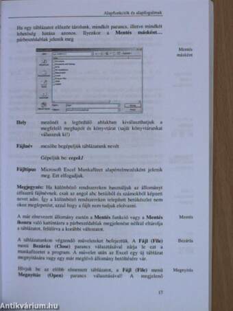 Excel 2003 táblázatkezelés és programozás a gyakorlatban