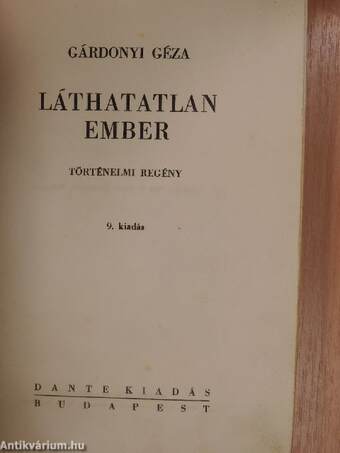 Láthatatlan ember