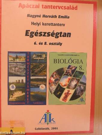 Helyi kerettanterv - Egészségtan 6. és 8. osztály