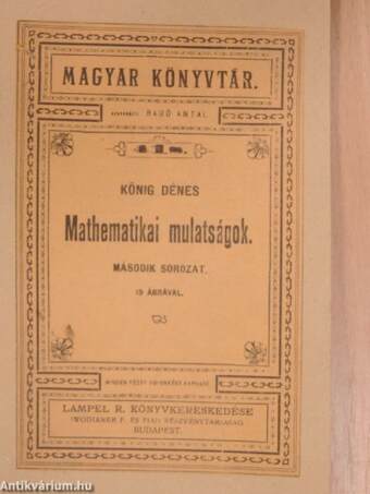 Mathematikai mulatságok II.