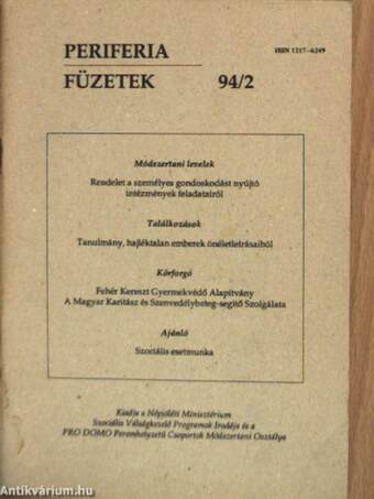 Periferia füzetek 94/2.