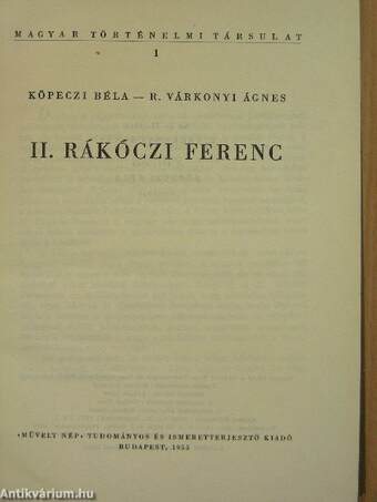 II. Rákóczi Ferenc