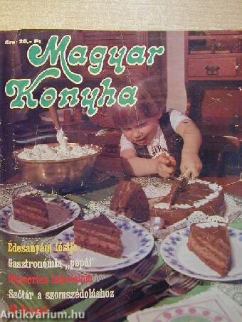 Magyar Konyha 1977-79. (vegyes számok) (10 db)