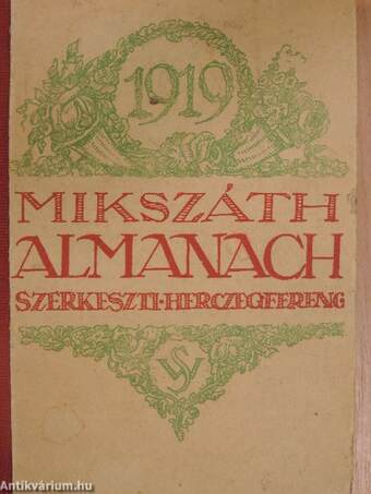Mikszáth Almanach az 1919-ik évre
