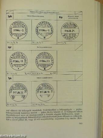 A magyar bélyegek monográfiája IV.