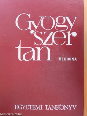 Gyógyszertan I-II.