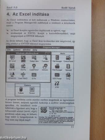 Excel 3.0 for Windows