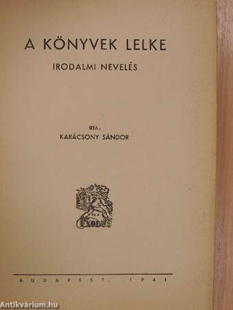 A könyvek lelke