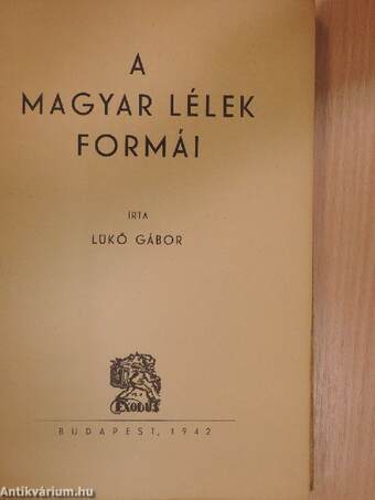 A magyar lélek formái