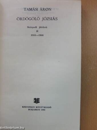 Ördögölő Józsiás