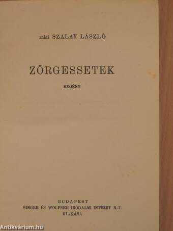 Zörgessetek