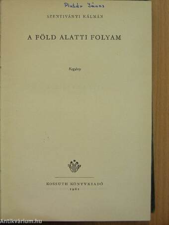 A föld alatti folyam