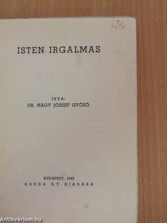 Isten irgalmas