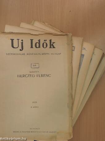 Uj Idők 1939. január-december I-II.