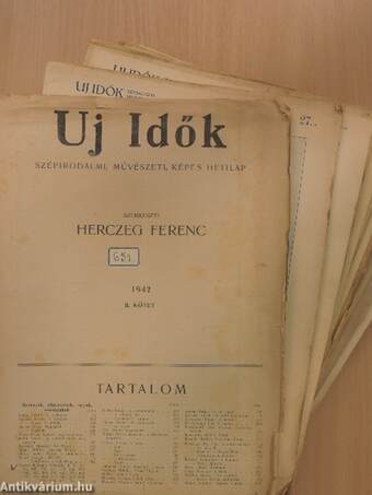 Uj Idők 1942. július-december II. félév