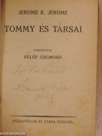 Tommy és társai