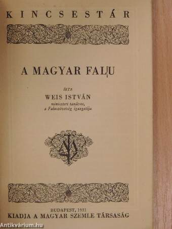 A magyar falu