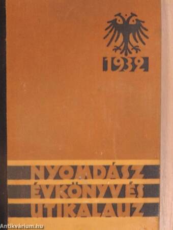 Nyomdászévkönyv és útikalauz 1932.