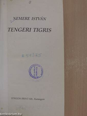 Tengeri tigris