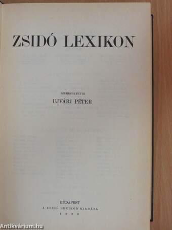 Zsidó lexikon