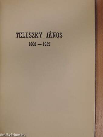 Teleszky János